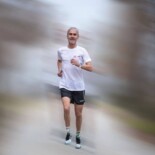 Entrenament amb Martin Fiz i Fermín Cacho dins dels actes de la 25ena Mitja Marató Internacional de Terrassa